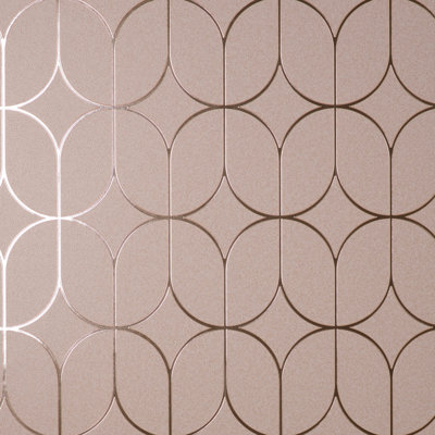 Platinum Rosco Trellis Wallpaper
