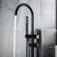 Robinet de baignoire autoportant en acier inoxydable 304 avec douche à main-122559348