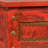 vidaXL Storage Chest Red Solid mango wood Large Storage Chest