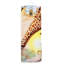Giraffe Rhino Zebra and Safari Animals Beach Towel, 30 x 60 inches