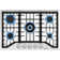 30'' Gas 5 Burner Cooktop with Dual Size Power Burner