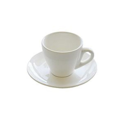 Ensemble de tasse à café et soucoupe à espresso Vitrex 2,35 oz 6 + 6