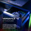 X Rocker Electra 110cm RGB Gaming Desk with Wireless Charging - Black-120943790