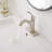 Single Hole Bathroom Faucet With Pop-Up Drain Single Handle Bathroom Sink Faucets Modern Brass Bathroom Basin Taps With Deck Plate-104234665