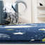 Hilger Navy/Ivory/Green Area Rug-1557579447