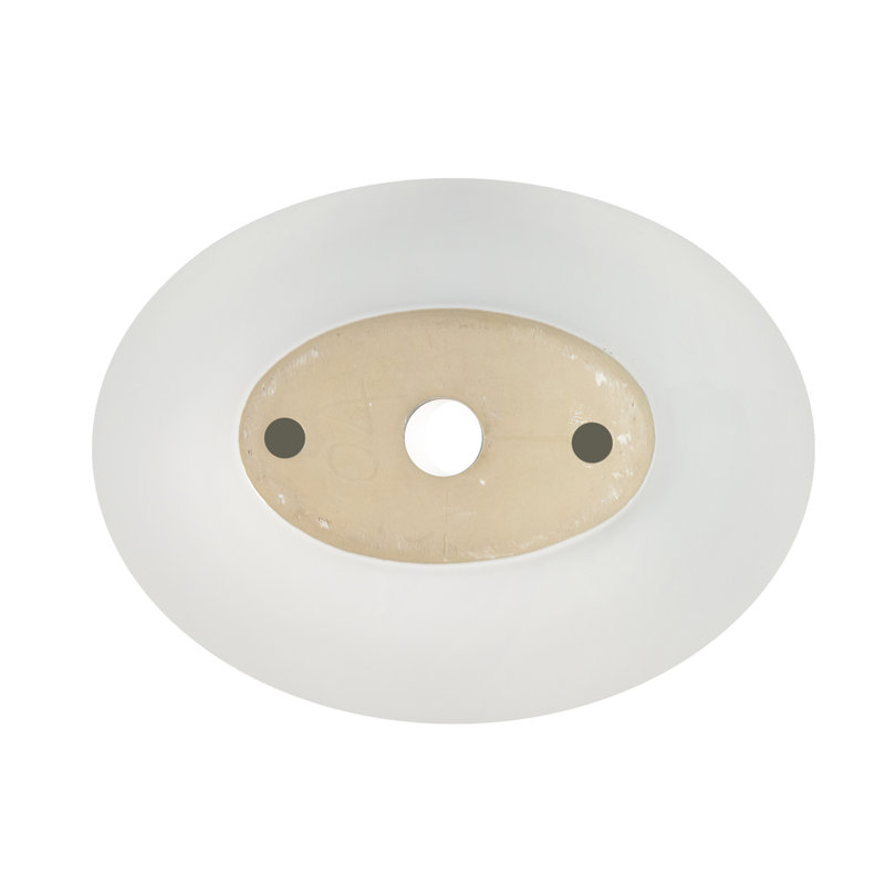 Barclay 13.75'' Vitreous China Oval Bathroom Sink