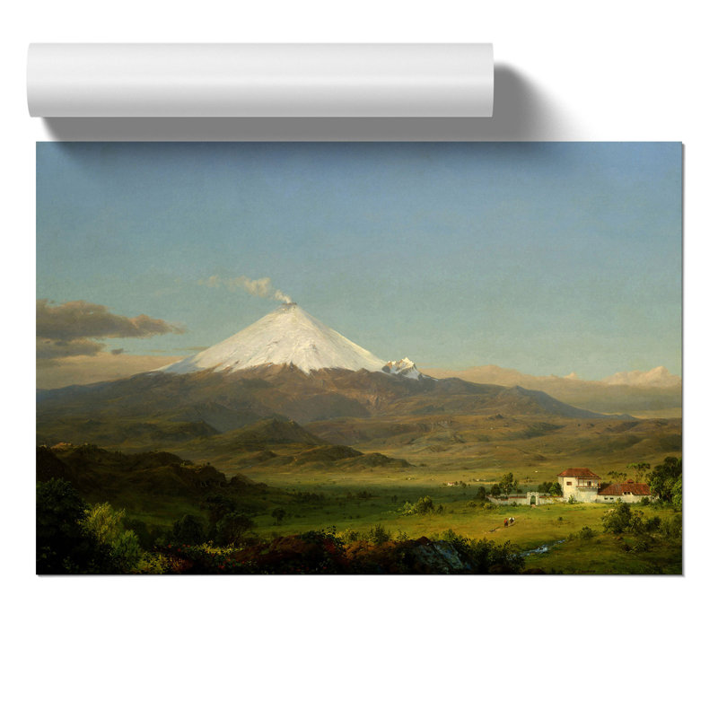 Cotopaxi by Frederic Edwin Church - Frameless Print, 21cm H x 30cm W x 0.1cm D