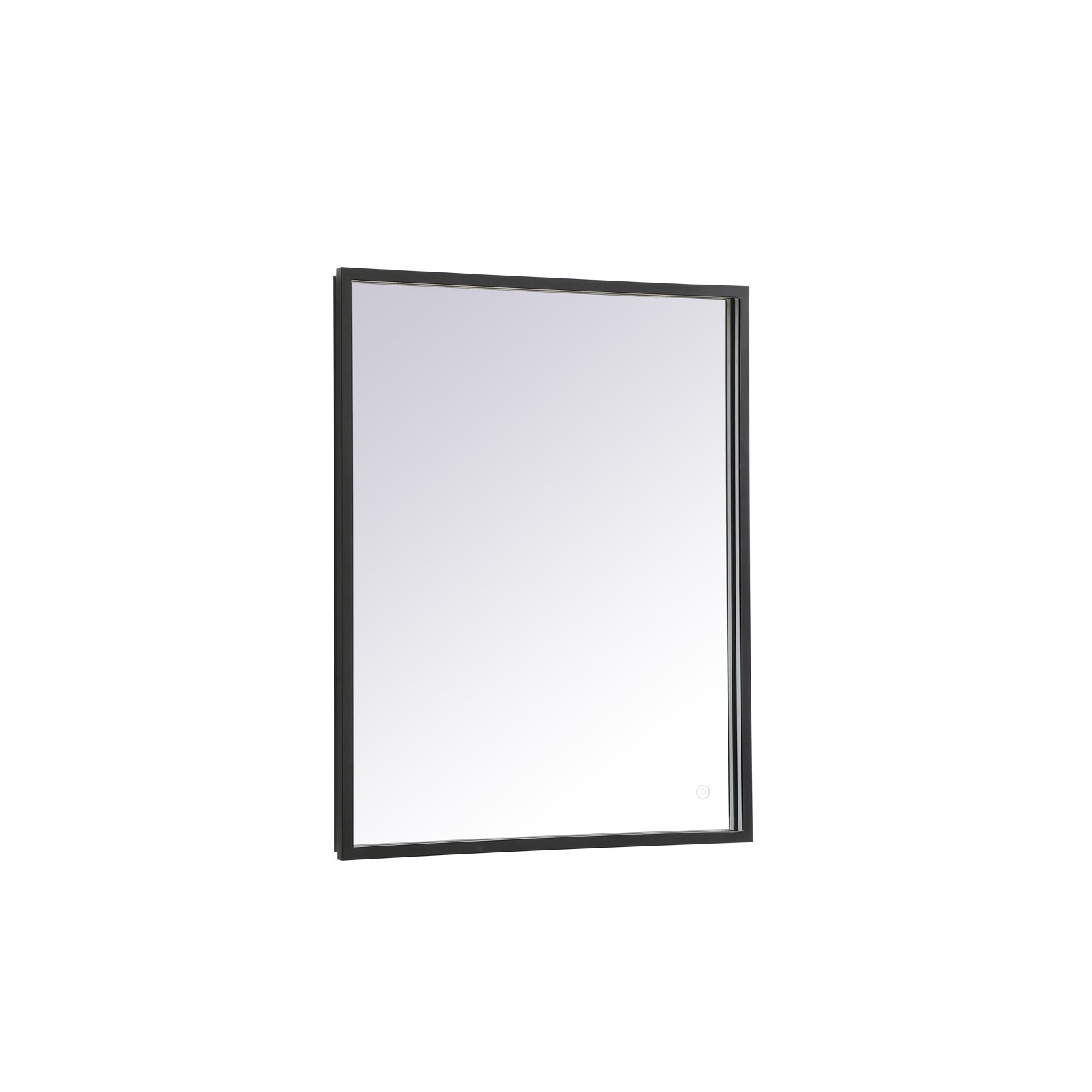 Piche Aluminium Mirror, 24" x 30", Black