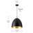 Anarosa 1-Light Classic Farmhouse Modern Kitchen Pendant Light Fixture-632667633