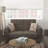 Collection Upholstered Convertible Loveseat With Storage, Polyester-1714503017