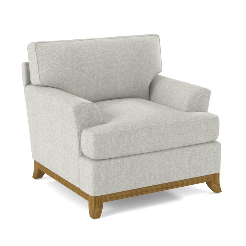 Oaks Way Armchair, Beige Performance Fabric; 0851-73, Honey