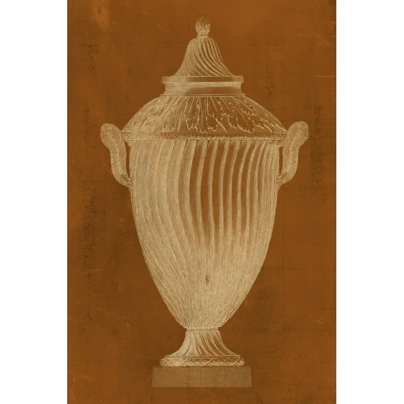Modern Classic Urn VI by Vision Studio - Wrapped Canvas Painting, 46cm H x 30cm W