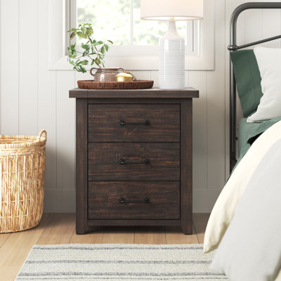 25'' W Plywood / Laminate Board Nightstand