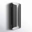 Evett Cylinder Outdoor Aluminum LED Wall Light-706599096