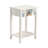 Harrel Solid Wood End Table with Storage