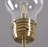 Edison Floor Lamp - Antique Brass