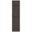 Vinyle à vie, panneaux standard à quatre planches jointes, volets Board-n-Batten, avec œillets d'installation et vis assorties (par paire)-15752690-15752667