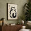 Cat in Repose Japandi - Wrapped Canvas-1217477792-1217477794