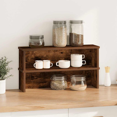 Kitchen Racks Stackable 2 Pcs 15x16 Cm