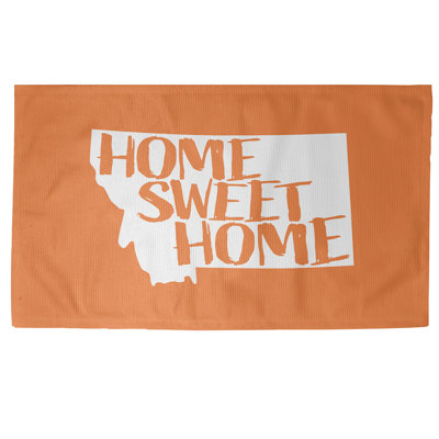 Tapis de zone orange montana home