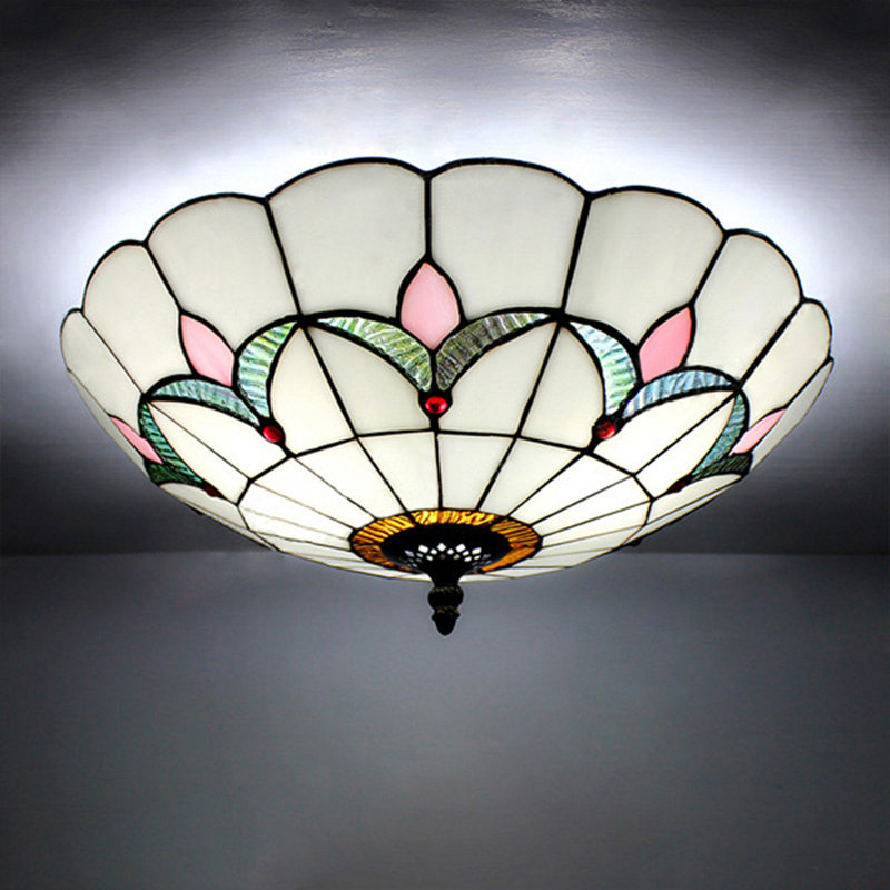 Arnegard Glass Flush Mount