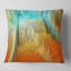 Macro Render Structure jaune orange - coussin imprimé abstrait-30057621-30057617