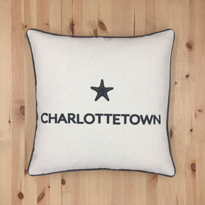Charlottetown With Polyester Insert Pillow