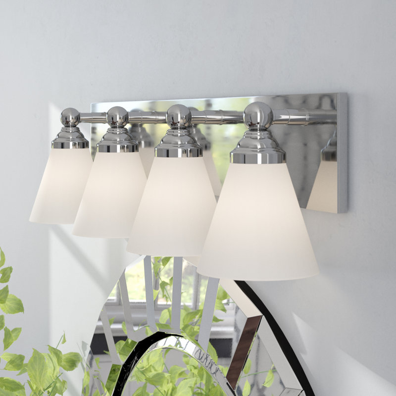 Bennfield 4 - Light Dimmable Vanity Light, Chrome