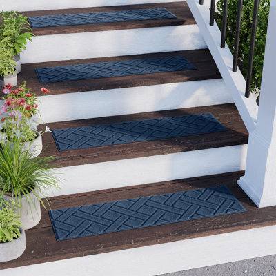 Ensemble de 4 marches d'escalier intérieur / extérieur 8,5 po x 30 po WaterHog