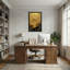 «Bath & Laundry Golden Bath Queen», reproduction d'art sur toile-79649660