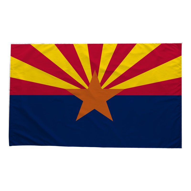 Drapeau de l'État de l'Arizona - drapeau extérieur