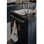 Solid Unlacquered Brass Kitchen Rails Pot Racks-794083241