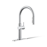 Crue Touchless Pull-Down Kitchen Sink Faucet with Three-Function Sprayhead