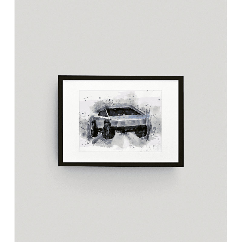 Cybertruck - Single Picture Frame Print
