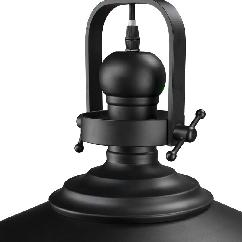 Tackitt 1 - Light Matte Black Single Pendant