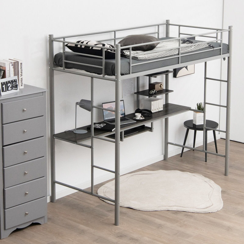 Suero UK Single - DE 90 X 190 Cm Metal Storage Bed