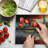 Ambesonne Industrial Cutting Board Large Oil Refinery Multicolor