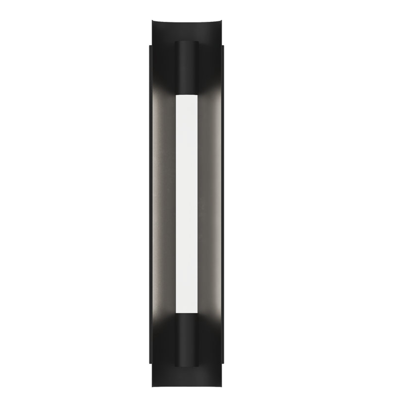 Carson 1 - Light LED Bath Bar, Midnight Black