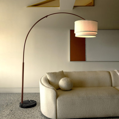 Black Arched Floor Lamp