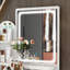 Ensemble de coiffeuse avec tabouret et miroir Moriah-1638569785