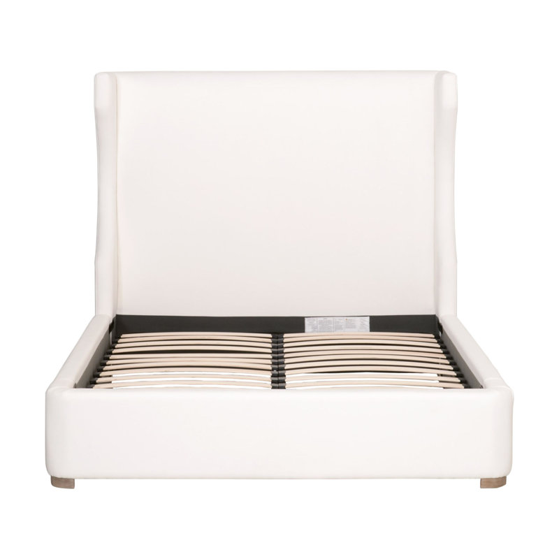 Upholstered Wingback Bed, California King