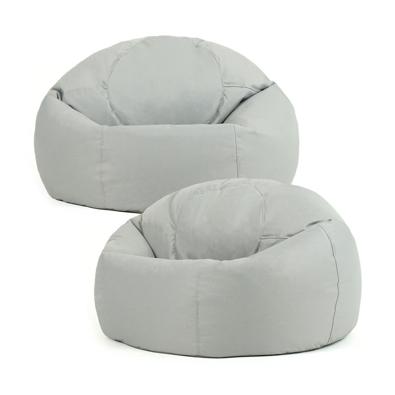 Kingston Water-Resistant Classic Bean Bag, Grey