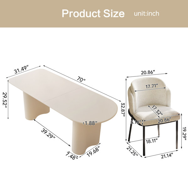 Dimensions du produit