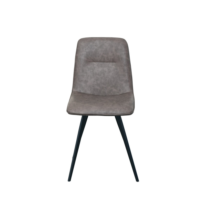Quinnesec 50cm H Upholstered Side Chair, Brown