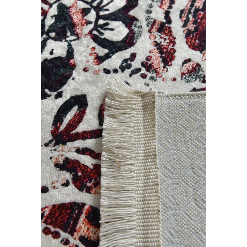 Premium Machine Washable Carpet, 4.6 x 6.2 ft, 100% Polyester, 0.2 in Pile Height | Antibacterial & Non-Slip Underside | Durable with 700 g/m² | Easy Care, Ideal for Living Room & Bedroom Décor