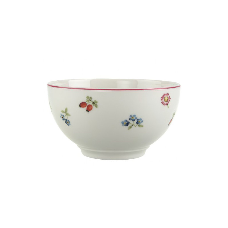 Petite Fleur 3 Piece Porcelain Place Setting, Service for 1