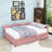 Modern Upholstered Daybed with Twin Trundle-902633060-902453525