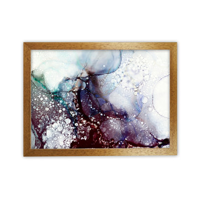Textured Watercolour Original 1 Piece Single Picture Frame Painting
