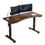 Leoba 55"Curved Adjustable Height Standing Desk-1415922252