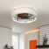 19.6'' Ceiling Fan with Light Kit and Remote Control Included